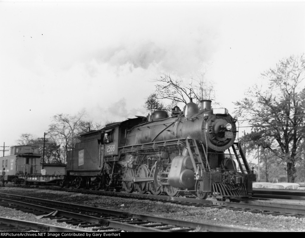 CN 2-8-0 #2568 - Canadian National